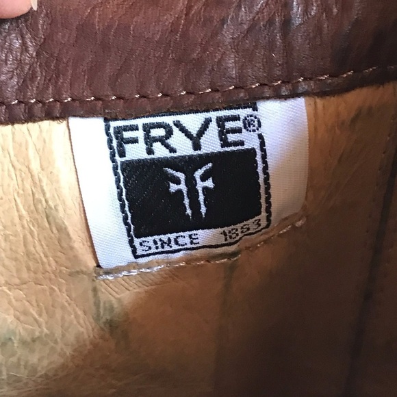 FRYE Women’s 15R Leather Riding Boot Brown 7.5 B - Picture 6 of 15